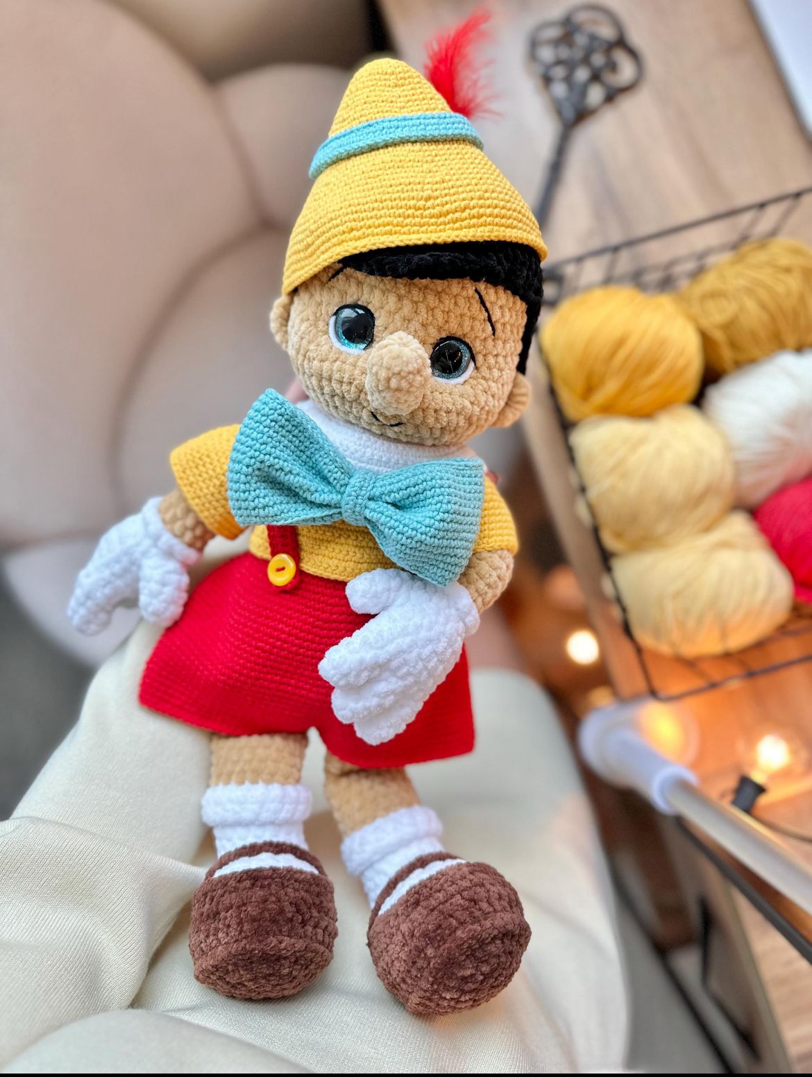 Pinocchio Häkelanleitung PDF