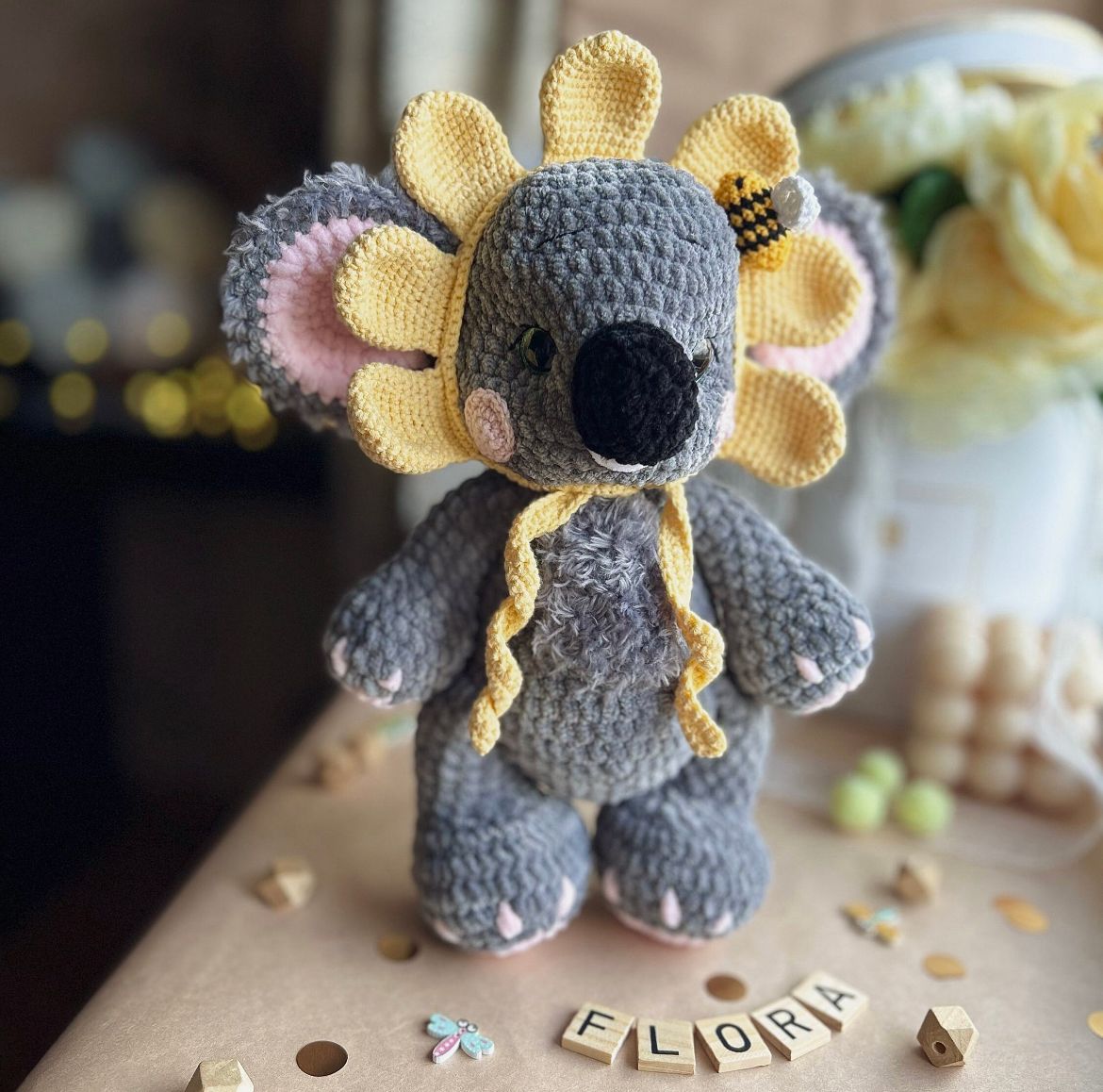 Flora der koala Häkelanleitung PDF
