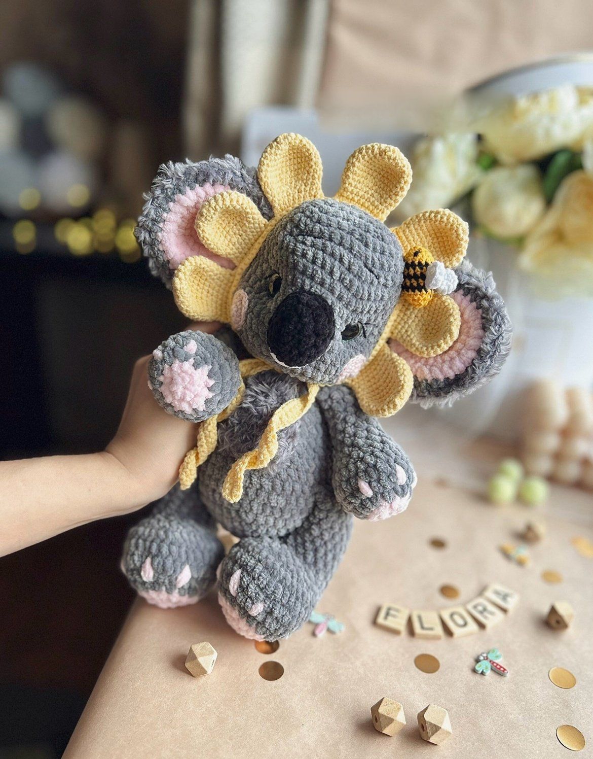 Flora der koala Häkelanleitung PDF