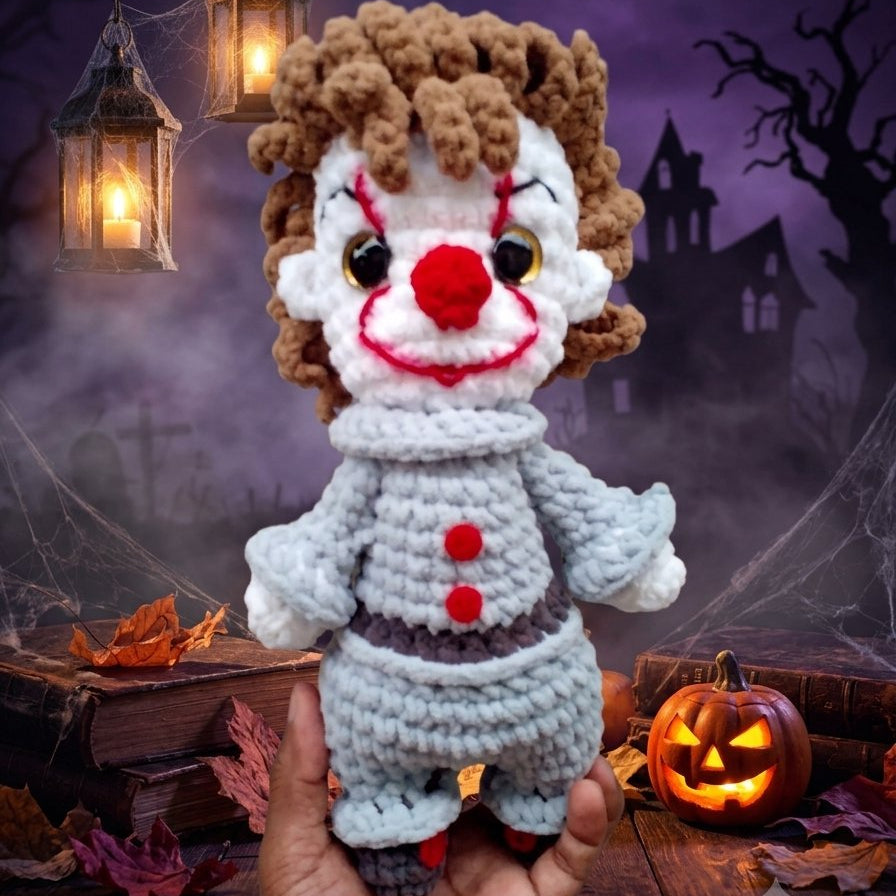 Pennywise Der Tanzende Clown Häkelanleitung  🇩🇪