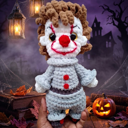 Pennywise Der Tanzende Clown Häkelanleitung  🇩🇪
