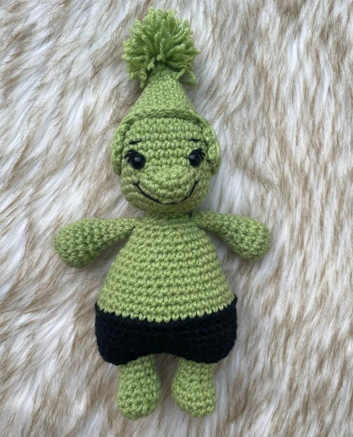 Grinch Häkelanleitung PDF 🇩🇪