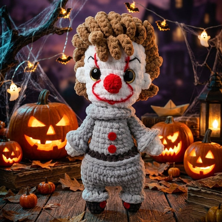 Pennywise Der Tanzende Clown Häkelanleitung  🇩🇪