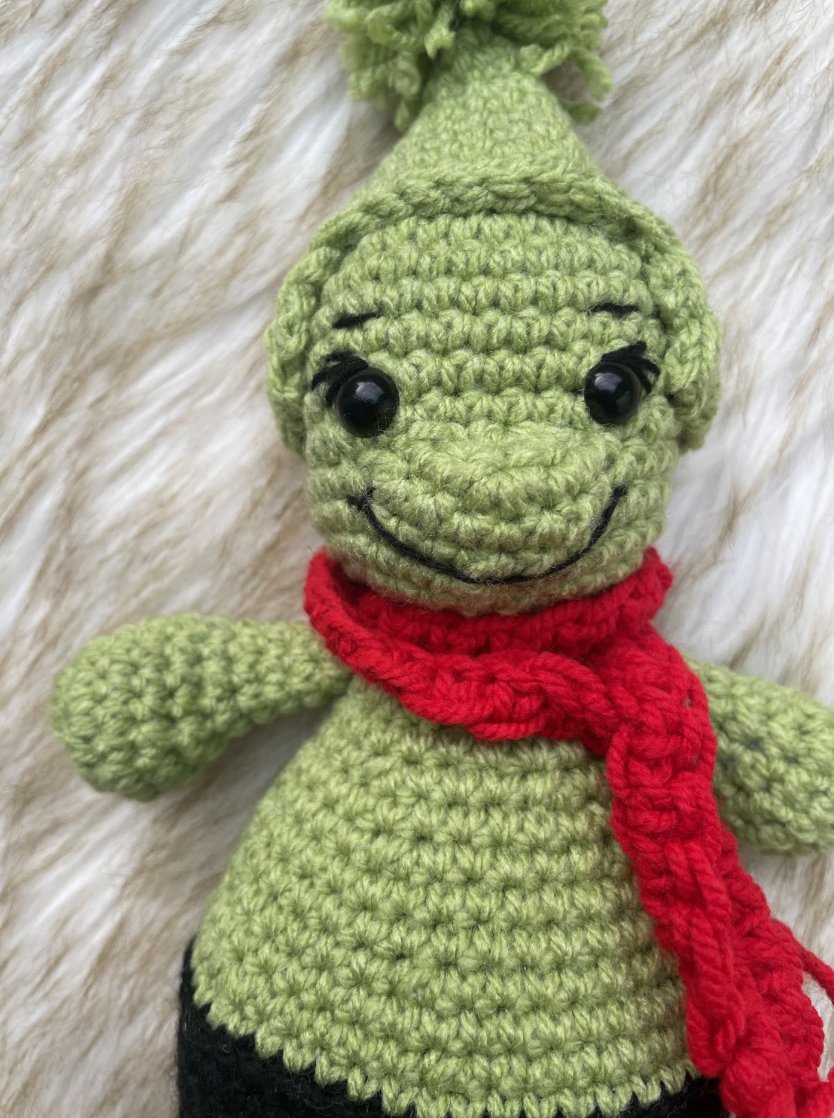 Grinch Häkelanleitung PDF 🇩🇪