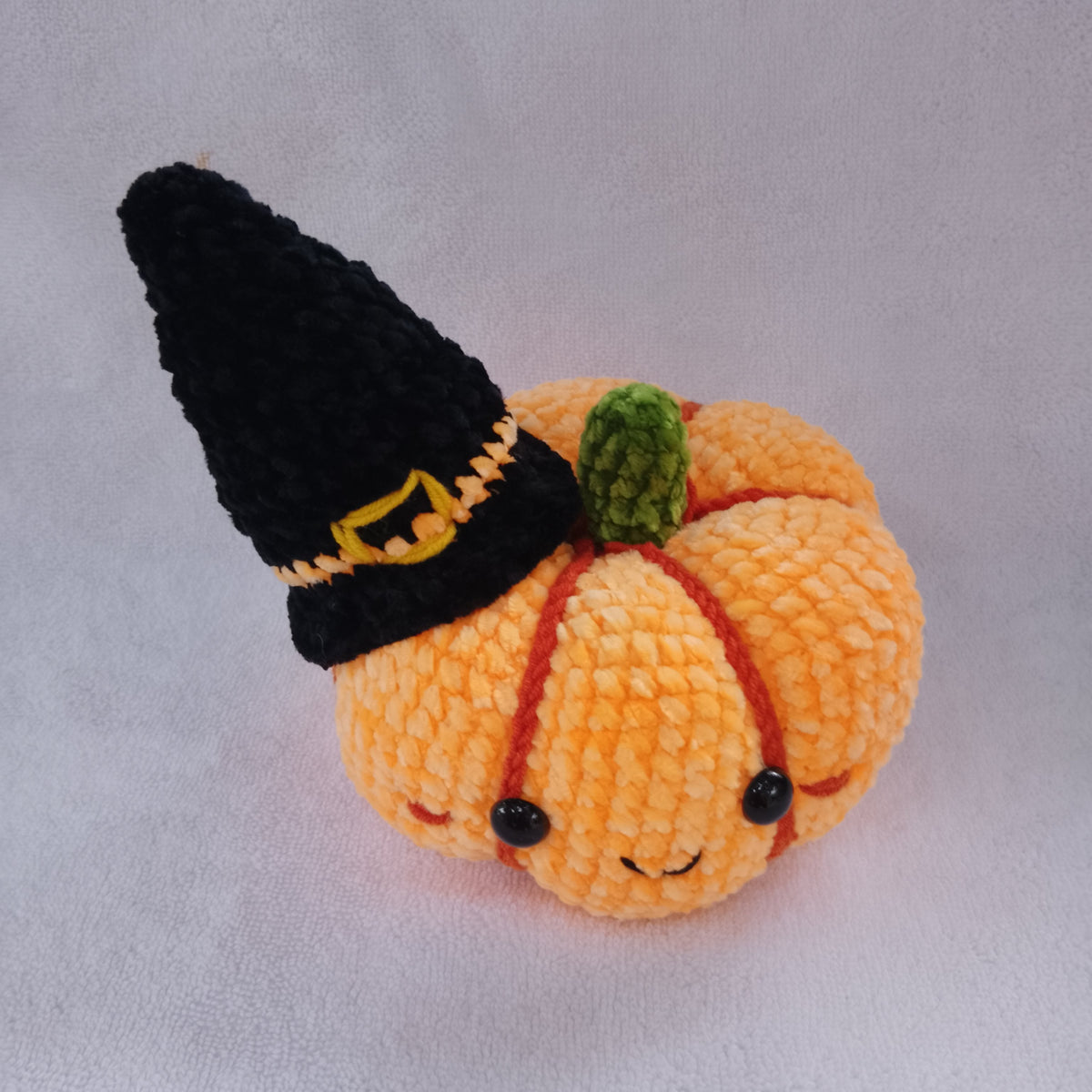 Halloween-Kürbis Häkelanleitung PDF 🇩🇪