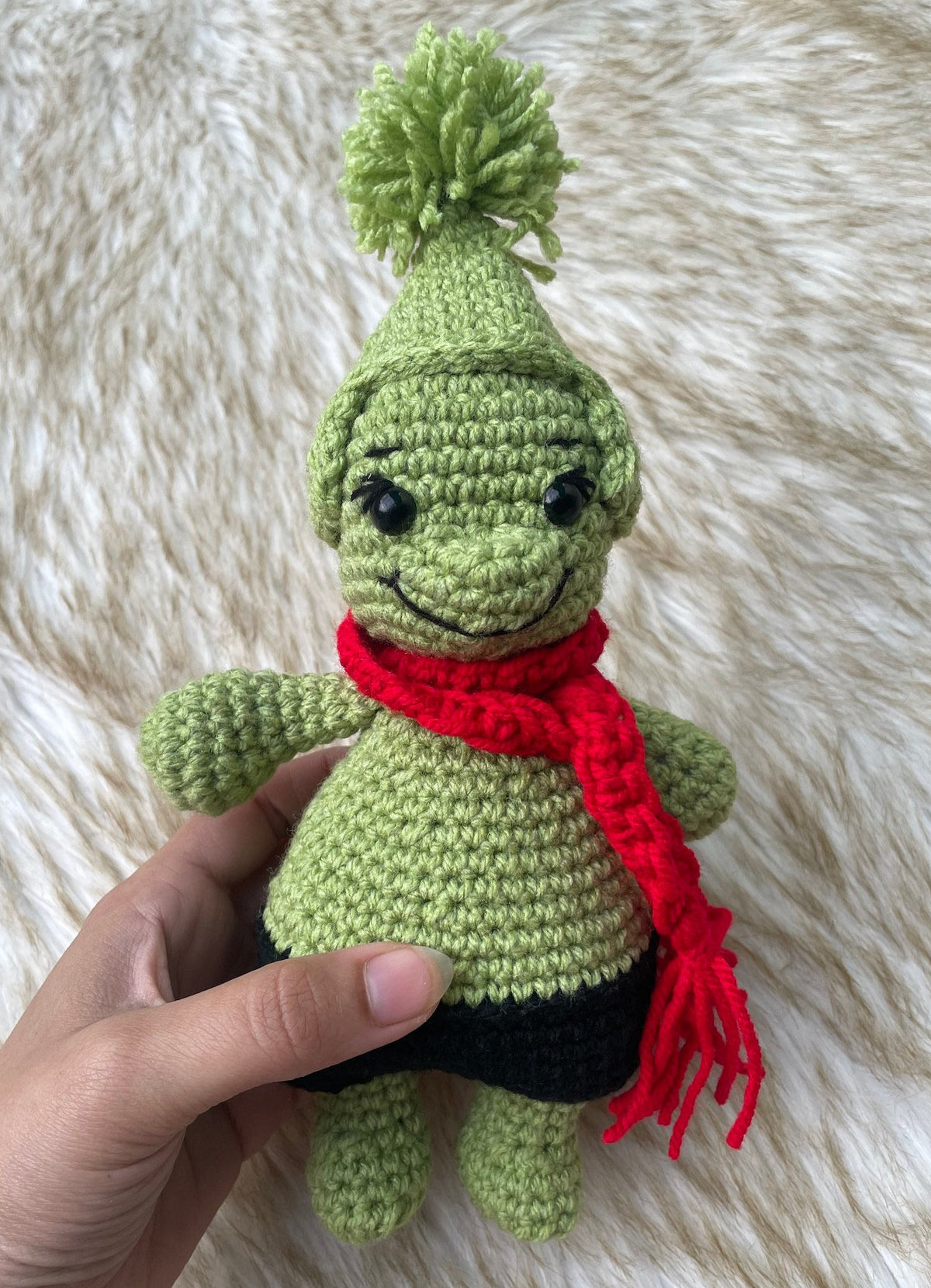 Grinch Häkelanleitung PDF 🇩🇪