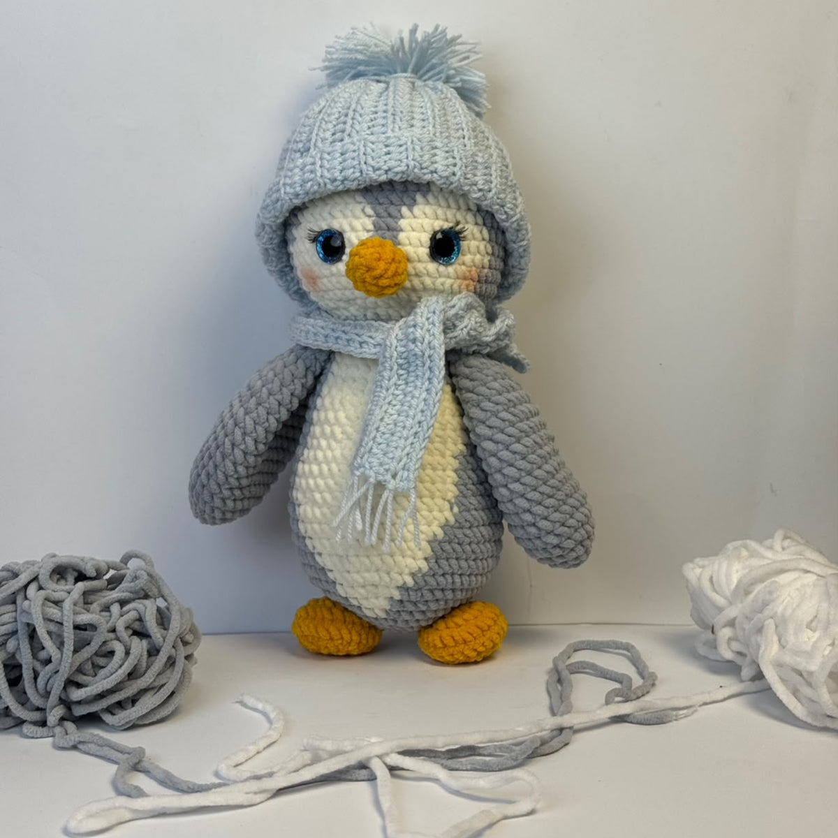 CHÄKEL-PINGUIN Häkelmuster PDF 🇩🇪