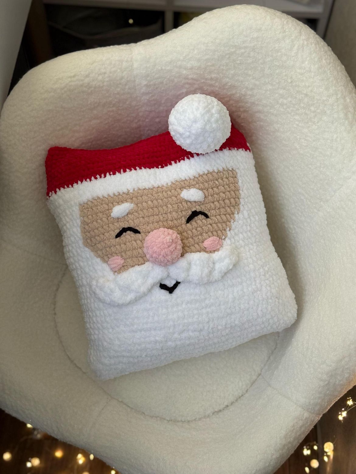 4 Weihnachtskissen Häkelanleitung PDF