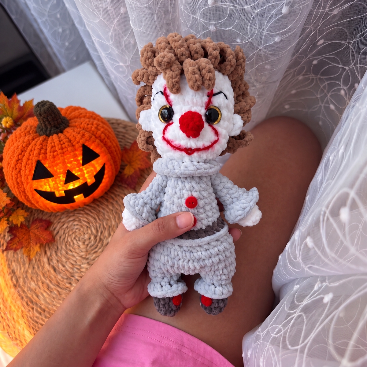 Pennywise Der Tanzende Clown Häkelanleitung  🇩🇪