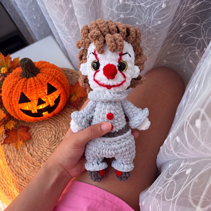 Pennywise Der Tanzende Clown Häkelanleitung  🇩🇪