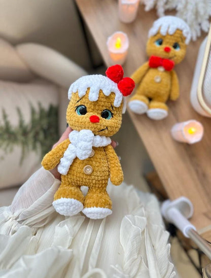 Gingerbread Häkelanleitung PDF