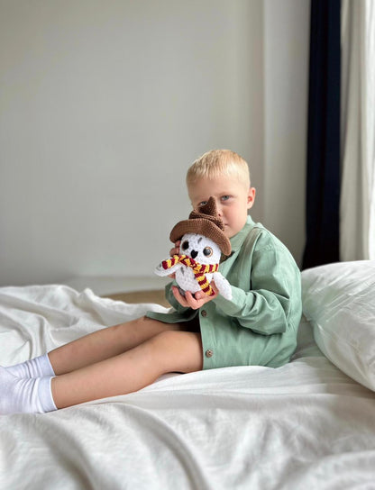 Harry Potter Wizards Häkelanleitung – Trio + Eule PDF