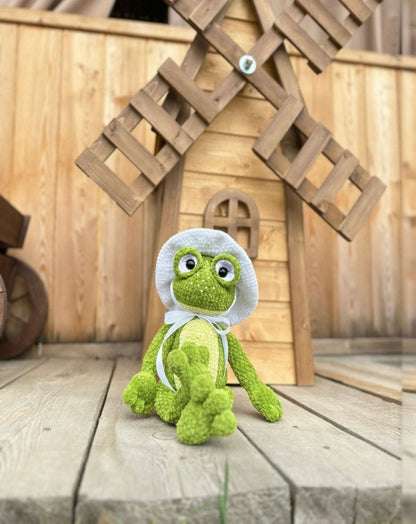 Frosch Croacker Häkelanleitung PDF