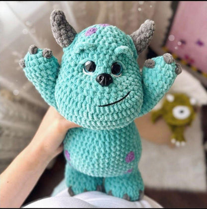 Monster Sullivan & Mike – Häkelanleitung PDF