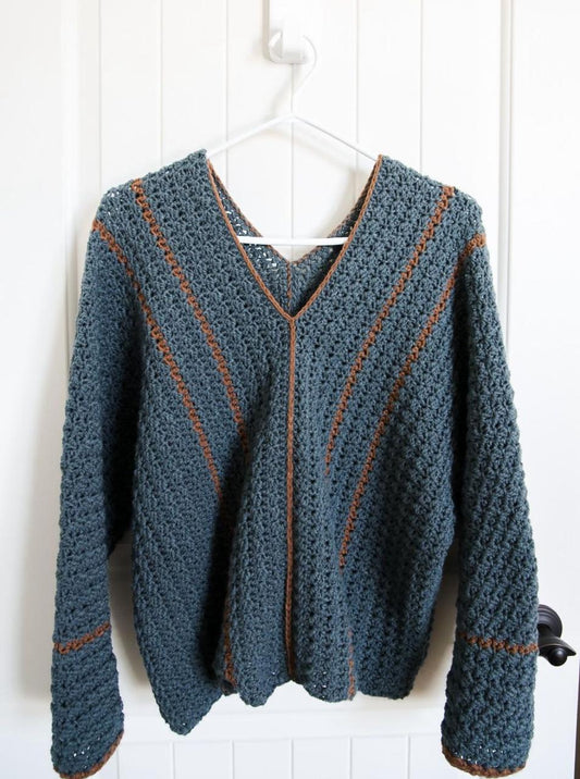 Springtide Pullover Häkelanleitung PDF