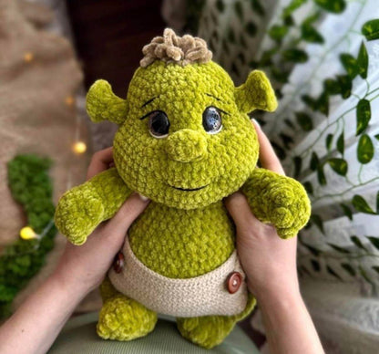 Kleiner Oger mit Outfit – 2 in 1 Häkelanleitung PDF 🇩🇪