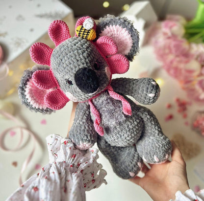 Flora der koala Häkelanleitung PDF
