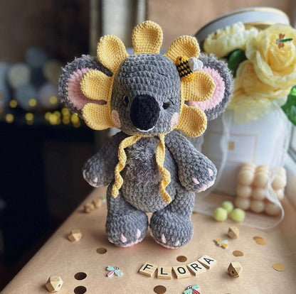 Flora der koala Häkelanleitung PDF