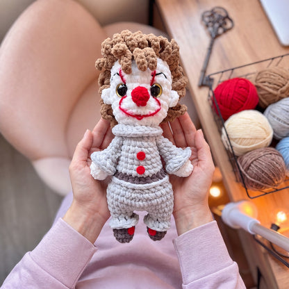 Pennywise Der Tanzende Clown Häkelanleitung  🇩🇪