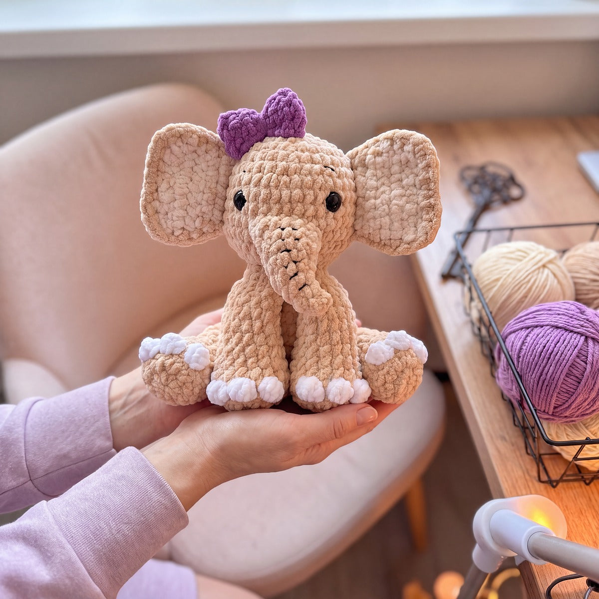 Ellie Der Elefant Häkelanleitung PDF 🇩🇪