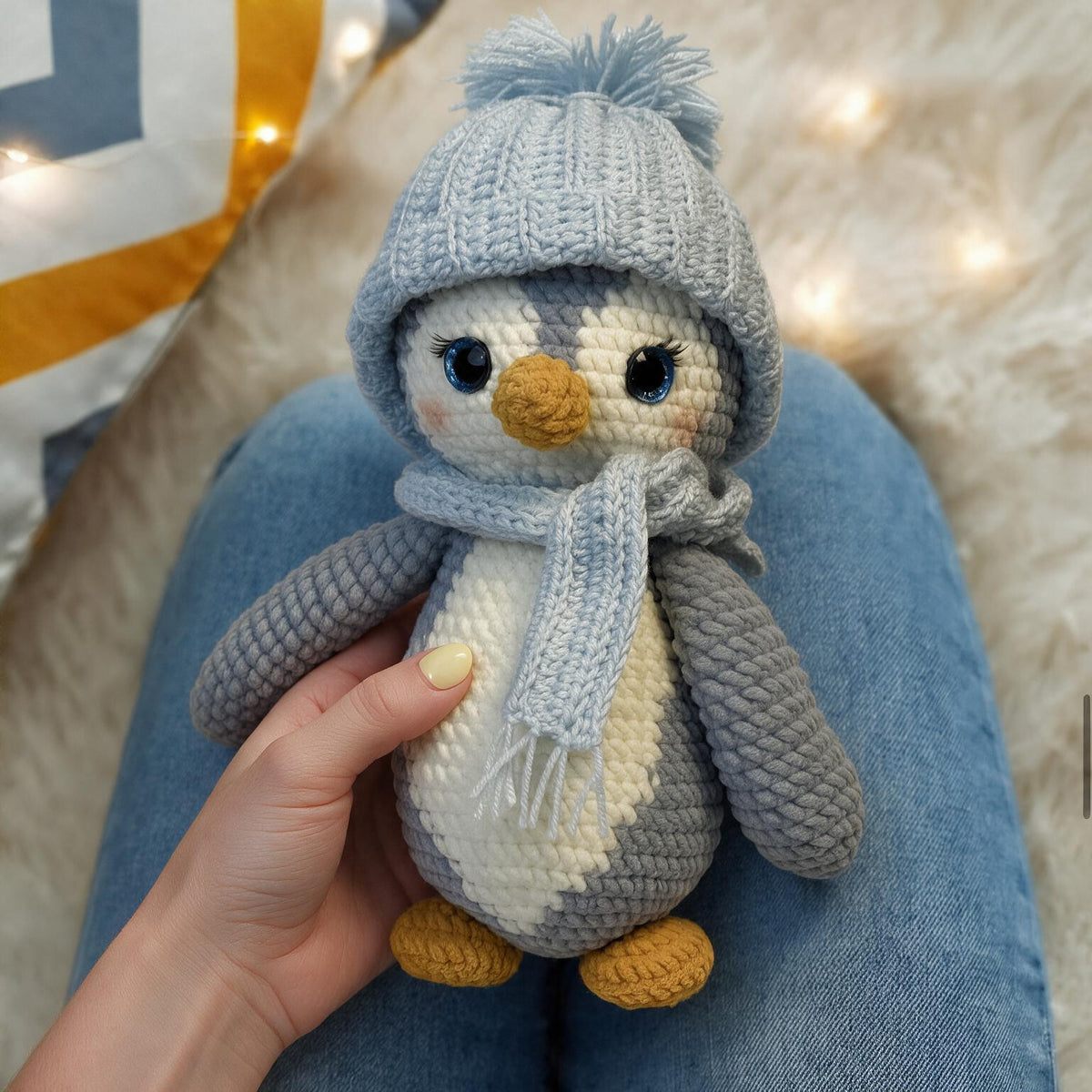 CHÄKEL-PINGUIN Häkelmuster PDF 🇩🇪