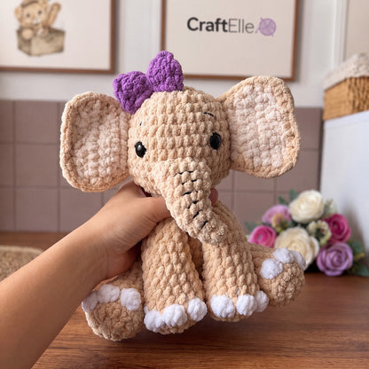 Ellie Der Elefant Häkelanleitung PDF 🇩🇪